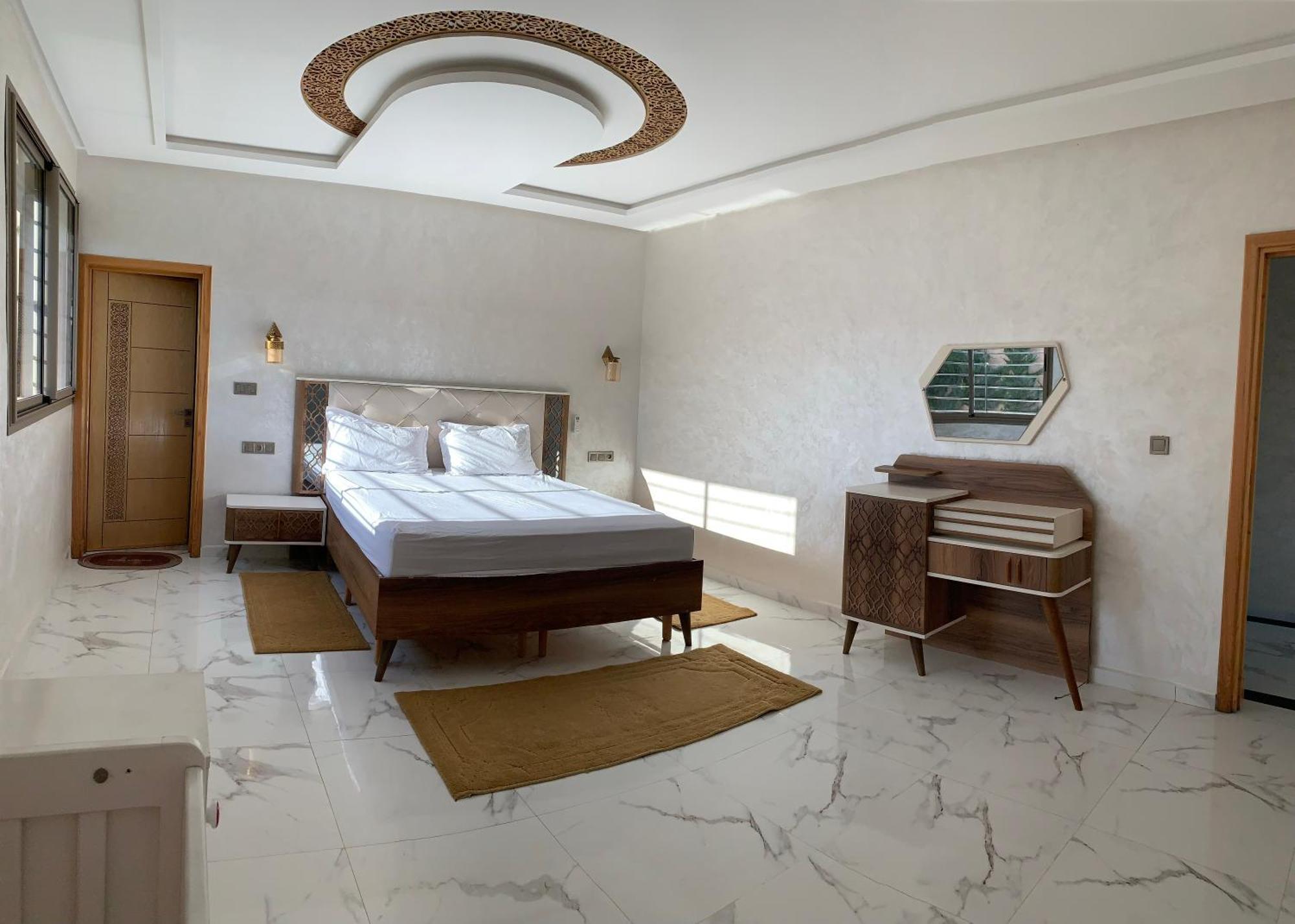 Villa Familiale Avec Piscine A Agadir Golf Extérieur photo