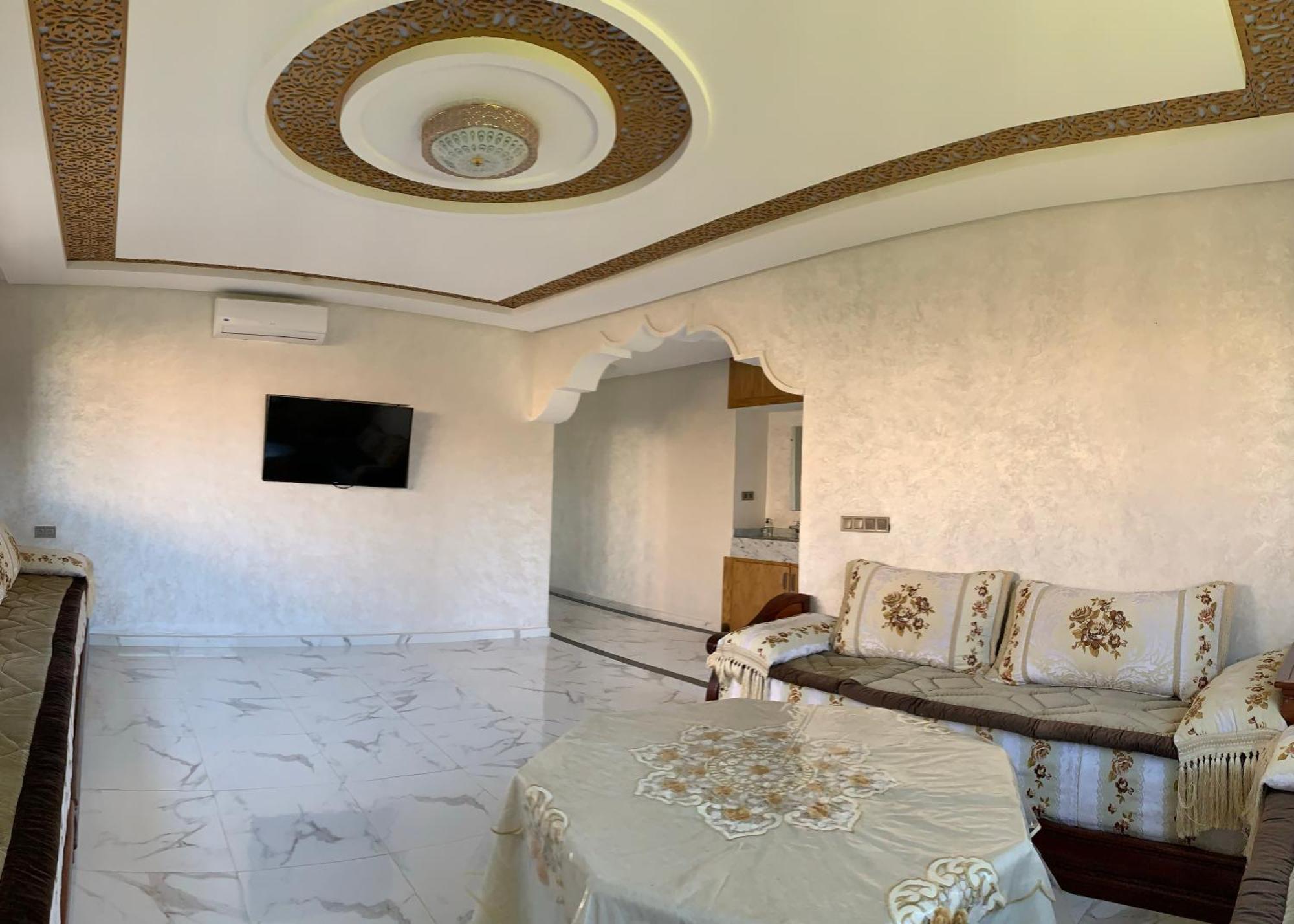 Villa Familiale Avec Piscine A Agadir Golf Extérieur photo