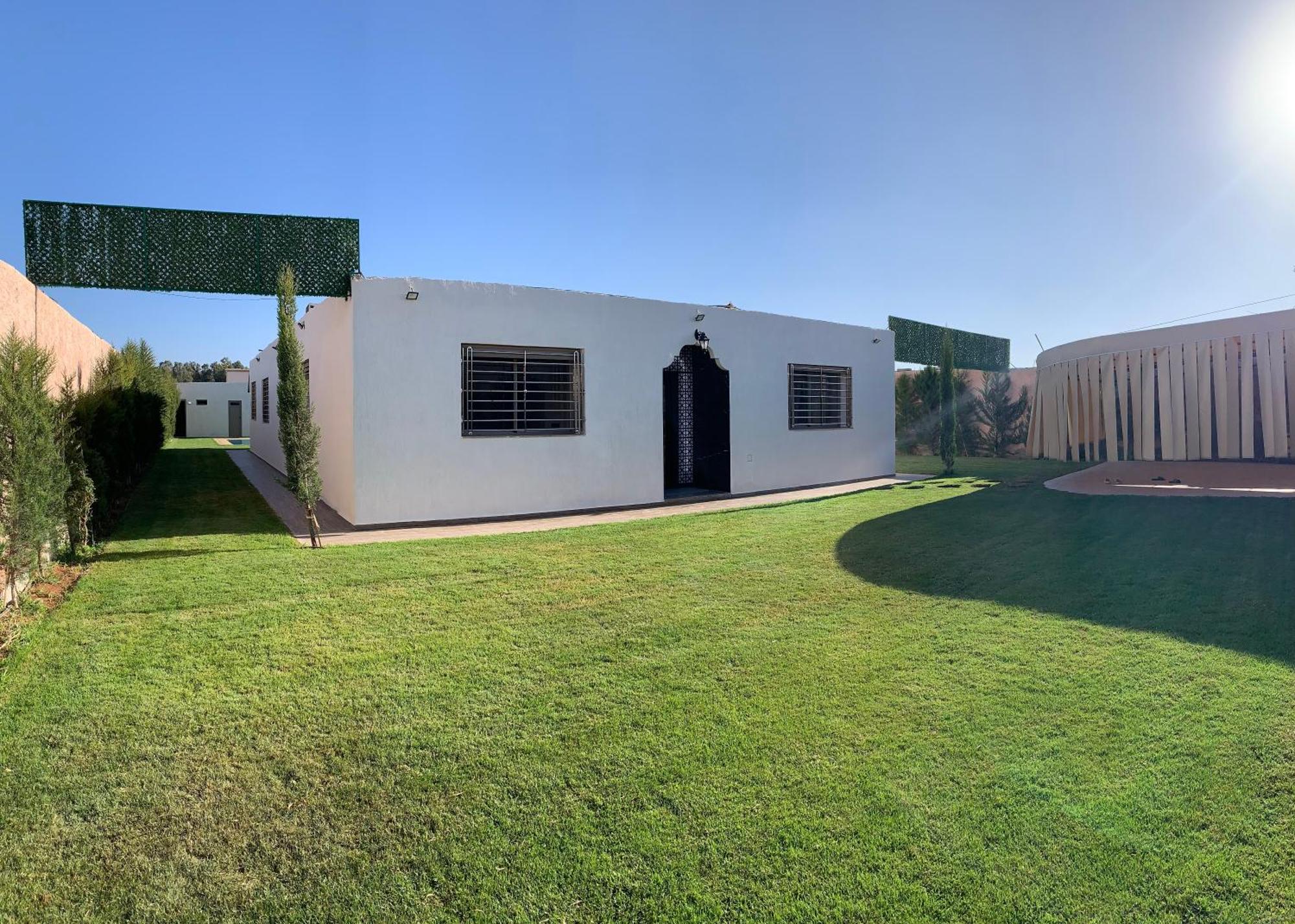 Villa Familiale Avec Piscine A Agadir Golf Extérieur photo